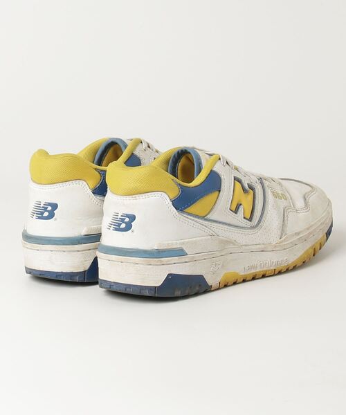 [New Balance] low cut спортивные туфли 24.5cm белый мужской 