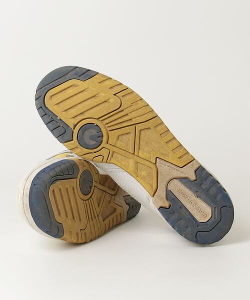 [New Balance] low cut спортивные туфли 24.5cm белый мужской 