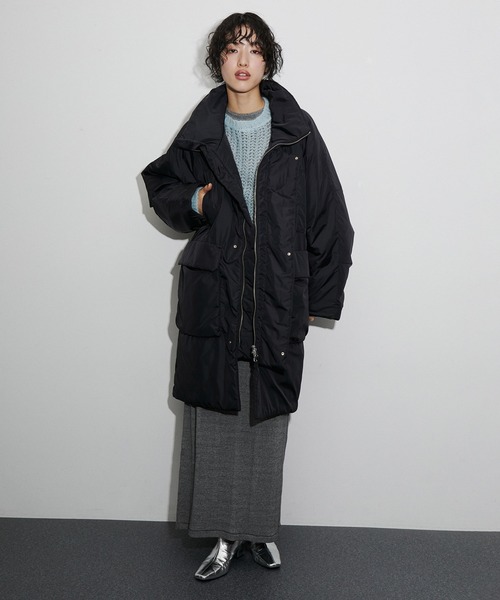 アダムエロペ TAION ライナー付きコート ２３AW ブラック 楽天市場】TAIONライナー付きコート／アダムエロペ（ADAM ET ROPE