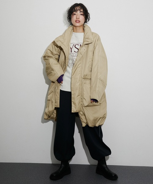 美品　アダムエロペ アウター コート ADAM ET ROPE'（アダムエロペ） コート FREE ブラック レディース