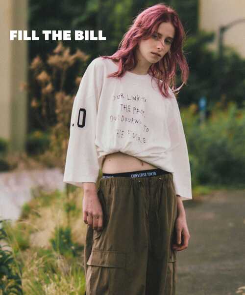 CONVERSE TOKYO tシャツ 「FILL THE BILL」NUMBER FOOTBALL TEE 