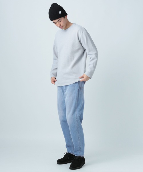 専用ページです！ BAYFLOW 「BAYFLOW」 加工デニムパンツ LARGE ライトブルー