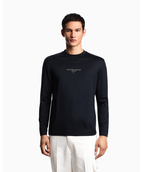 EMPORIO ARMANI tシャツ 「エンポリオ アルマーニ」トップス リヨセル