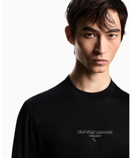 EMPORIO ARMANI tシャツ 「エンポリオ アルマーニ」トップス リヨセル