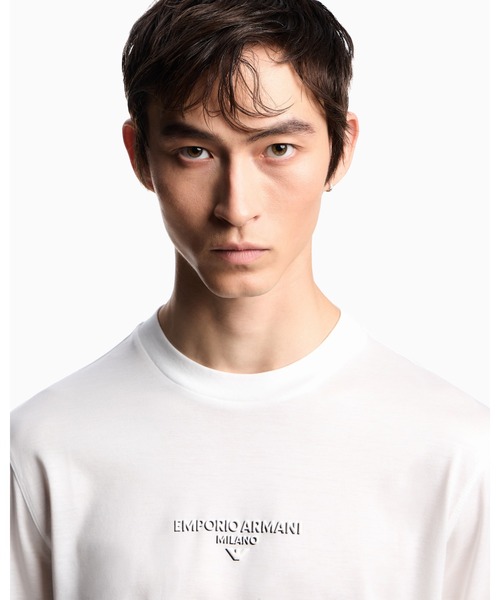 EMPORIO ARMANI tシャツ 「エンポリオ アルマーニ」トップス リヨセル