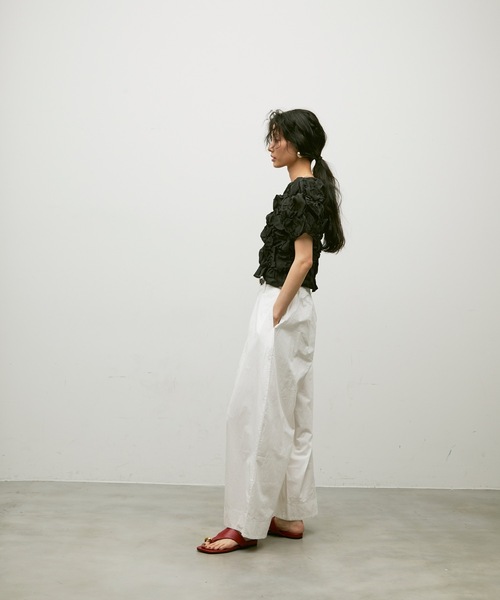 サンダル Ring motif thong sandals / リングモチーフトング