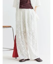 パンツ 起毛エンブロイダリーラフパンツ レディース｜ZOZOTOWN Yahoo!店