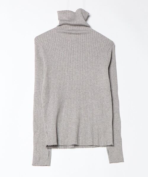 「Aunt Marie's」 タートルネックニット FREE グレー レディース_画像2