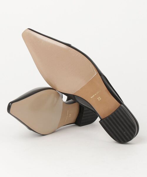 MARW ブラック フラットサンダル MARW UNITED ARROWS 「MARW ARROWS」 フラットサンダル 23.5cm