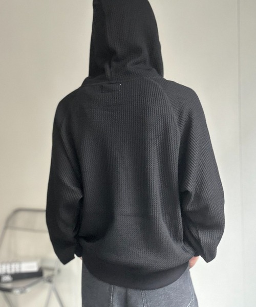 パーカー 「ユニセックス商品」ワッフルZIPパーカー メンズ レディース | CREARE -LINO- | 20