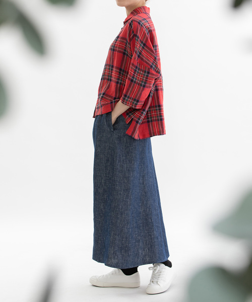 nop de nod（ノップドゥノッド） スカート ナローフレアースカート