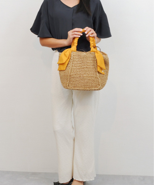 「cache cache」 かごバッグ FREE ブラウン レディース_画像6