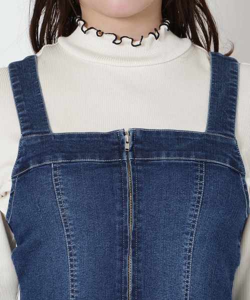 Rose Tiara（ローズティアラ） ジャンパースカート 「伸縮性」フレア