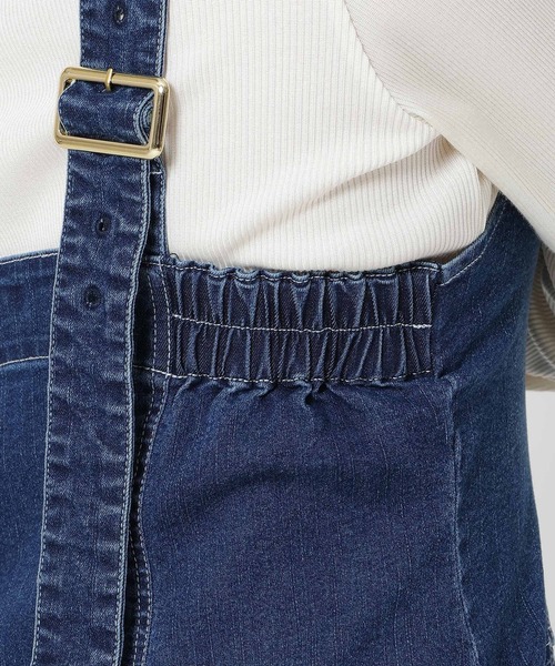 Rose Tiara（ローズティアラ） ジャンパースカート 「伸縮性」フレア