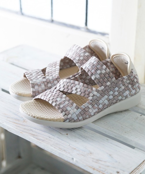 「Gomu 56」 フラットサンダル SS ブラック レディース_画像6