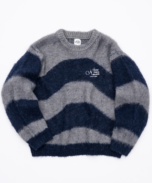 kaoyorinakami セーター ニット KUNE-KUNE KNIT / クネクネニット