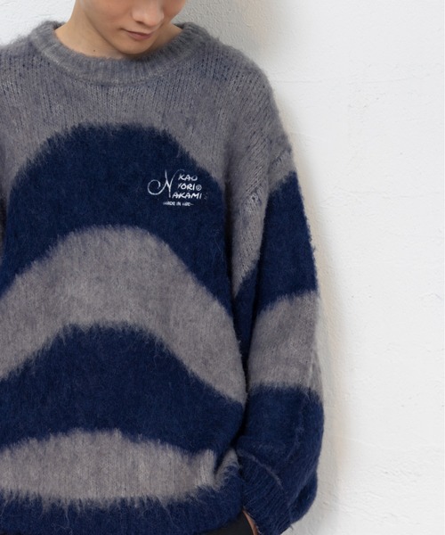 kaoyorinakami セーター ニット KUNE-KUNE KNIT / クネクネニット