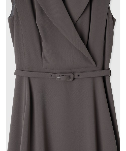 anuans（アニュアンス） ノースリーブワンピース MEDIUM ネイビー