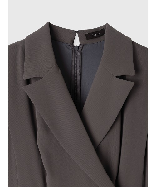 anuans（アニュアンス） ノースリーブワンピース MEDIUM ネイビー