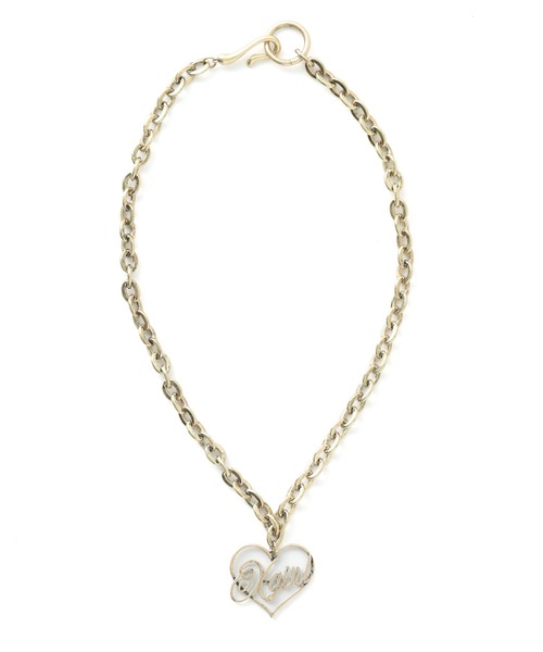 ネックレス HEART SCRIPT LOGO CHAIN NECKLACE レディース | X-girl