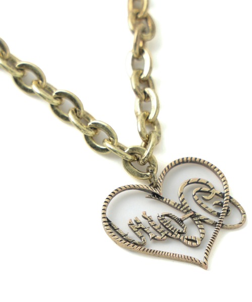 ネックレス HEART SCRIPT LOGO CHAIN NECKLACE レディース | X-girl | 04