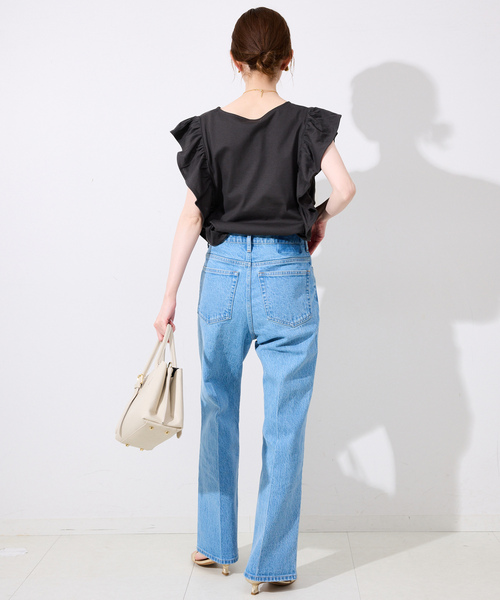 「SLOBE IENA」 ノースリーブトップス FREE チャコールグレー レディース_画像5