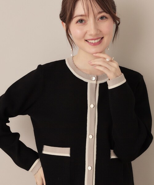 Couture Brooch（クチュール ブローチ） カーディガン 「高見え・通勤