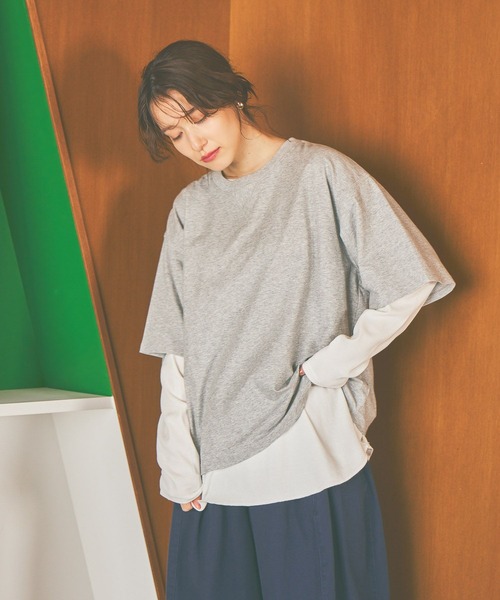 studio CLIP（スタディオクリップ） tシャツ 「days」レイヤードセット