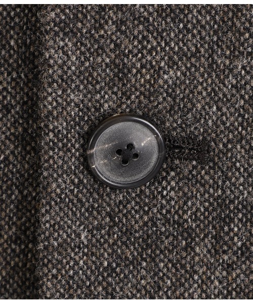 ジャケット テーラードジャケット PORT BY ARK / ポートバイアーク：British Tweed Jacket：PO18-JK01「COR」の画像