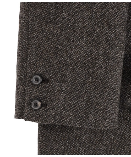 ジャケット テーラードジャケット PORT BY ARK / ポートバイアーク：British Tweed Jacket：PO18-JK01「COR」の画像