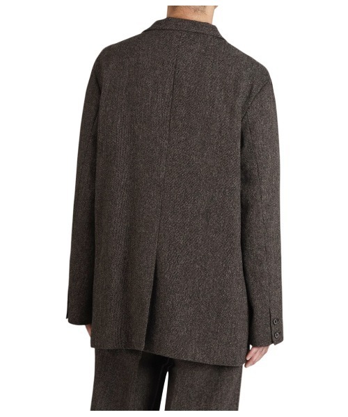 ジャケット テーラードジャケット PORT BY ARK / ポートバイアーク：British Tweed Jacket：PO18-JK01「COR」の画像