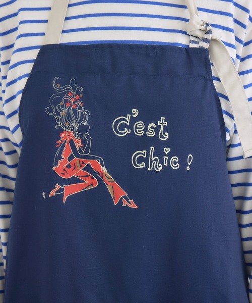 Paradise Picnic（パラダイスピクニック） エプロン 「水森亜土