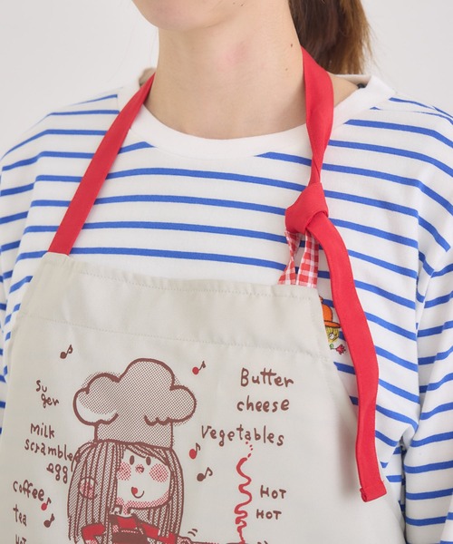 Paradise Picnic（パラダイスピクニック） エプロン 「水森亜土