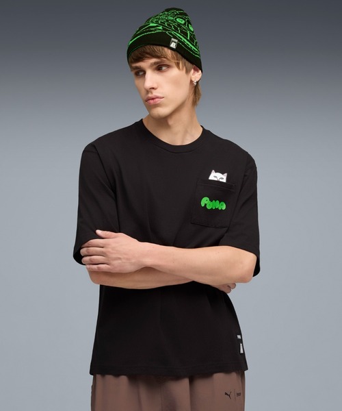 PUMA（プーマ） tシャツ ユニセックス PUMA x RIPNDIP リラックスド