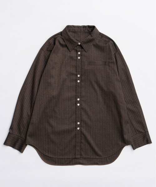 MAISON SPECIAL（メゾンスペシャル） ブラウス シャツ Saxony Shirt