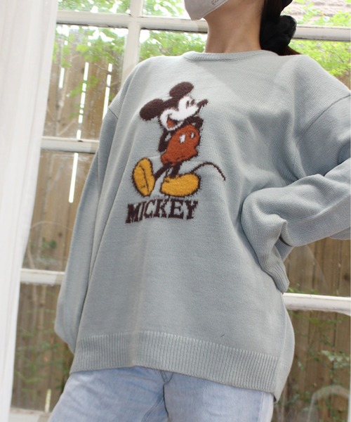 MICKEY MOUSE（ミッキーマウス） ニット セーター 「DISNEY/ディズニー