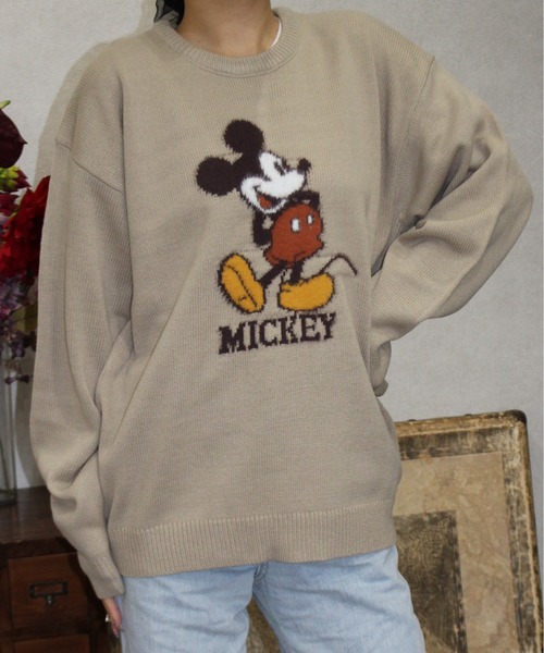 MICKEY MOUSE（ミッキーマウス） ニット セーター 「DISNEY/ディズニー