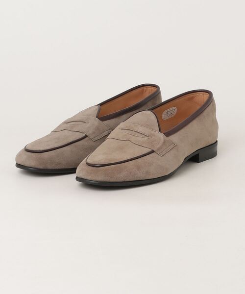 ESTNATION（エストネーション） ローファー 39 ベージュ メンズ