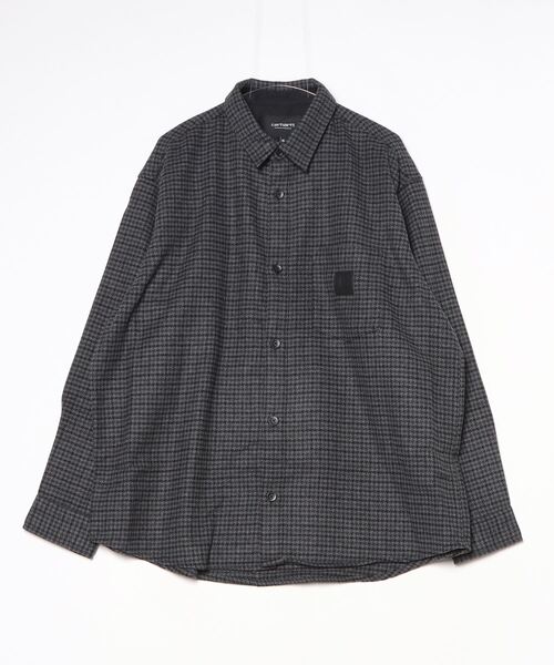 CARHARTT WIP(WORK IN PROGRESS) / 長袖シャツ/L/コットン/GRY/I031928 Carhartt WIP（カーハートワークインプログレス） シャツ L/S LOWIS