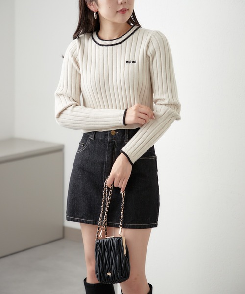 Chico（チコ） 長袖ニット FREE ブラック レディース : ZOZOTOWN Yahoo