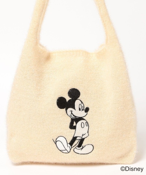 Disney（ディズニー） トートバッグ 「MICKEY(ミッキー)」ラメトート