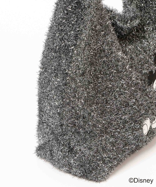 Disney トートバッグ 「MICKEY(ミッキー)」ラメトート レディース