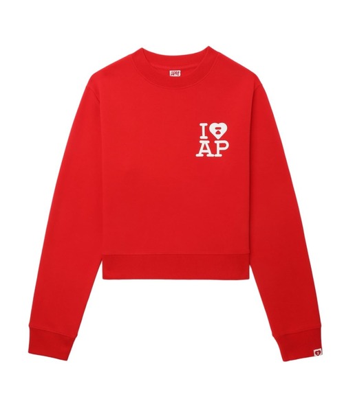 アベイシングエイプ　スウェットトレーナーワンピース A BATHING APE（アベイシングエイプ） トレーナー スウェット APE