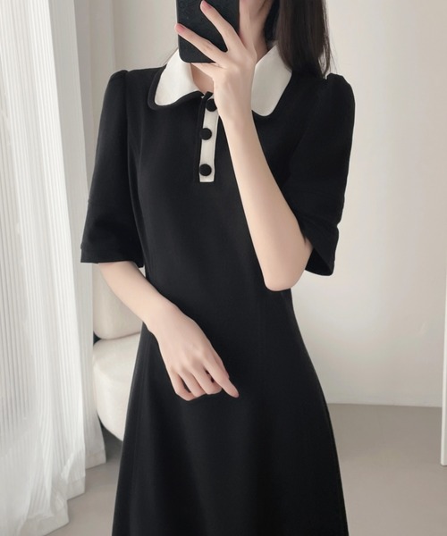 「ABITOKYO」 シャツワンピース X-LARGE グレー レディース_画像4