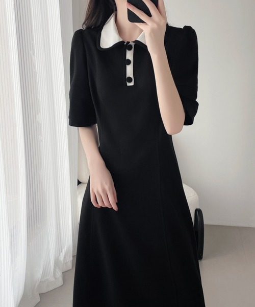 「ABITOKYO」 シャツワンピース X-LARGE グレー レディース_画像6