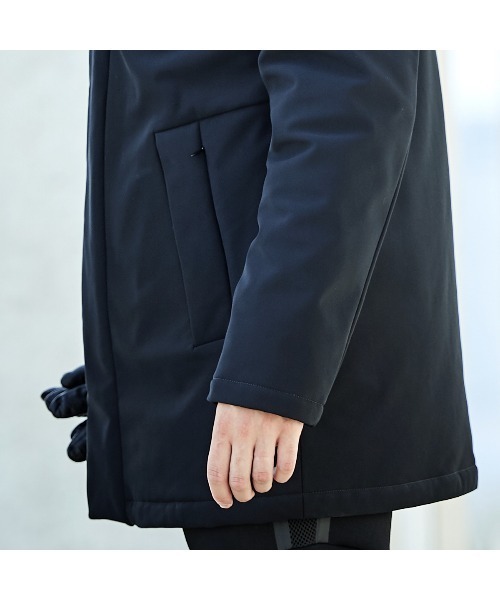 「g-stage」 ダウンコート 46 ブラック メンズ_画像3