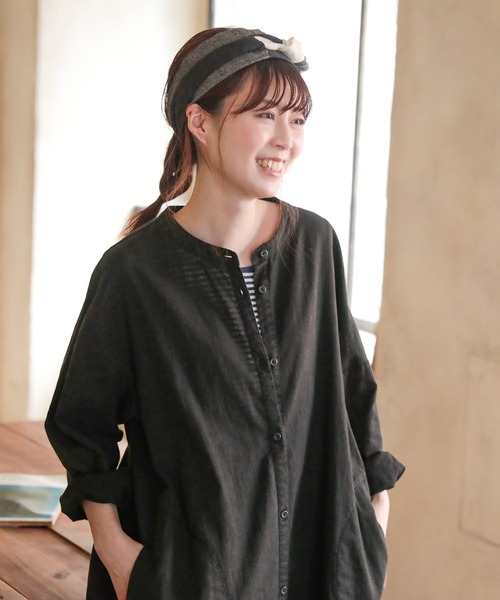 「soulberry」 長袖ワンピース L スミクロ レディース_画像2