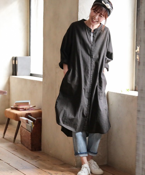 「soulberry」 長袖ワンピース L スミクロ レディース_画像5