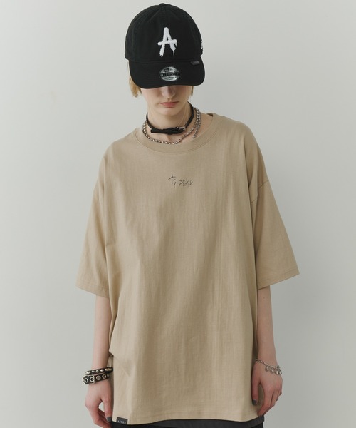 「AIVER」 半袖Tシャツ LARGE ブラック メンズ_画像4