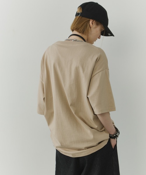 「AIVER」 半袖Tシャツ LARGE ブラック メンズ_画像9